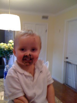 Nope. Not chocolate. Mud. :-)
