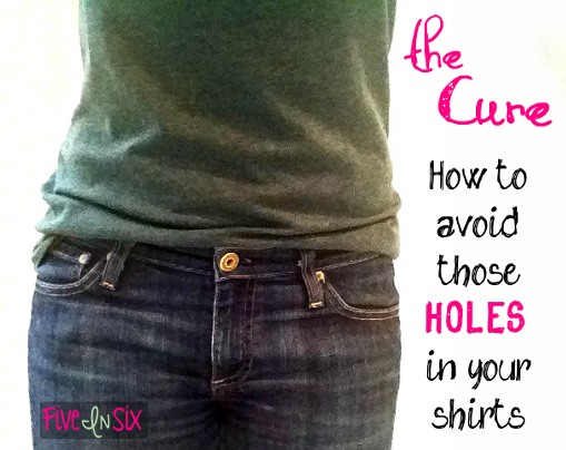 Those Tiny Holes at the Bottom of Shirts – The Culprit & The Cure